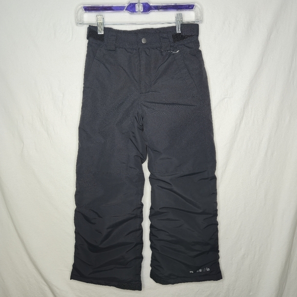 Columbia Other - Columbia Kids Black Rain Pants With Outgroqn Adjustable Bottom Cuffs Size S (8)